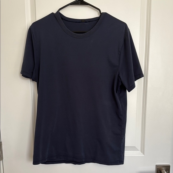 lululemon athletica Navy Short Sleeve Tee - Picture 1 of 2